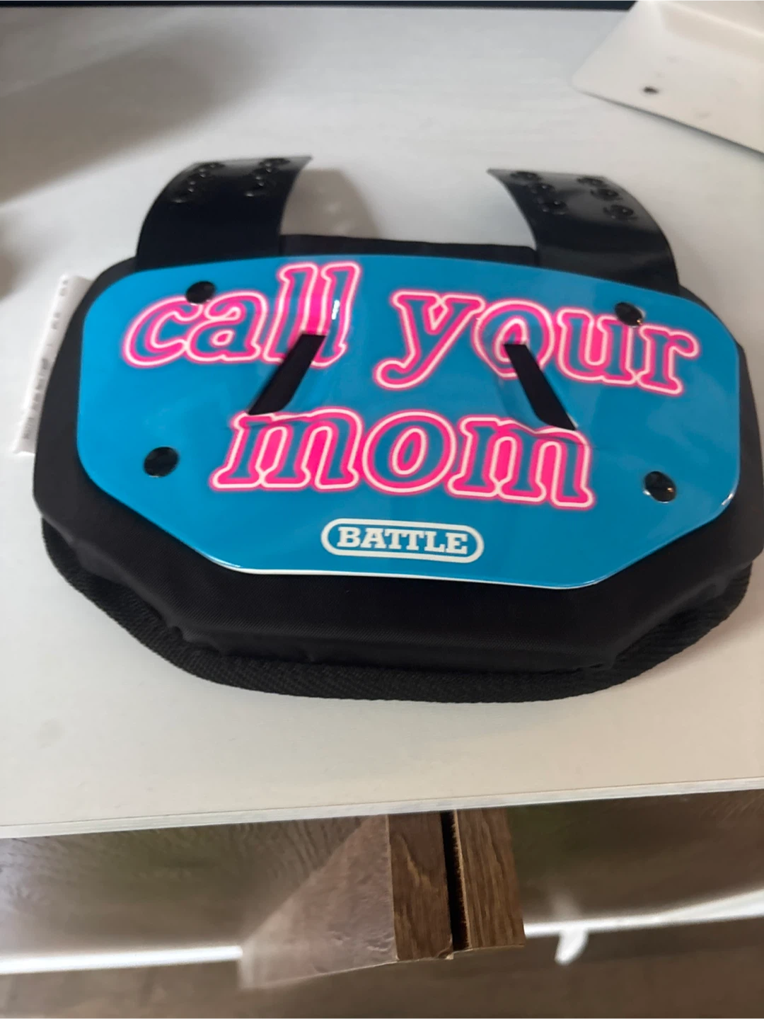 Battle Football Back Plate