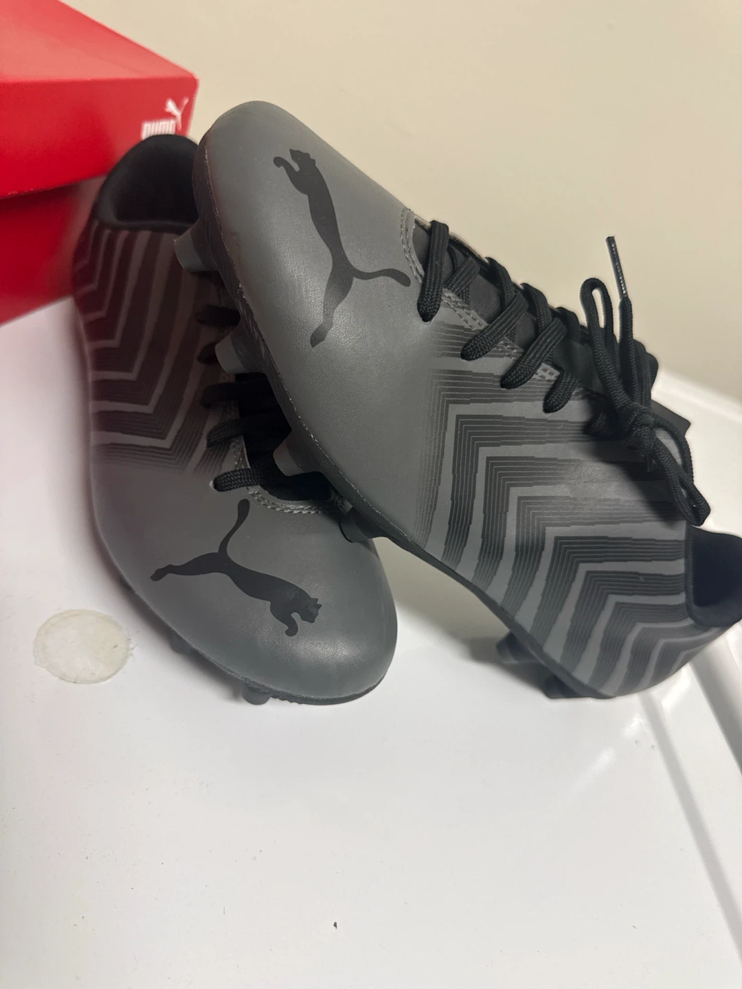 Puma Tacto II FG/AG Soccer Cleats Black Size 9.5 - photo 3