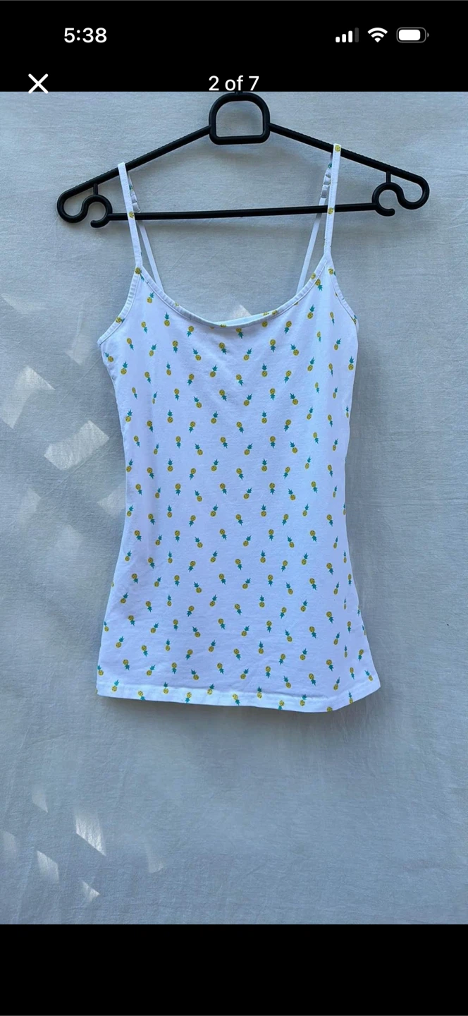Twik Pineapple Print Camisole Top - photo 2