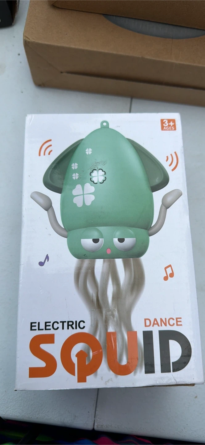 Electric Dance Squid Toy