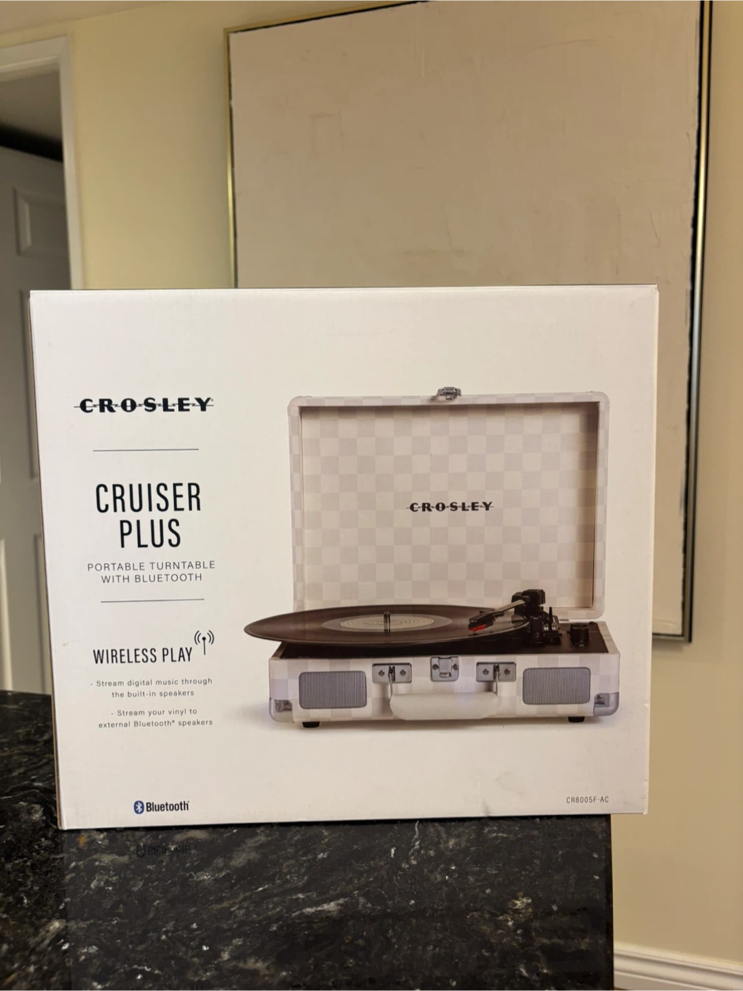 BRAND NEW Crosley Cruiser Plus Bluetooth Record Player