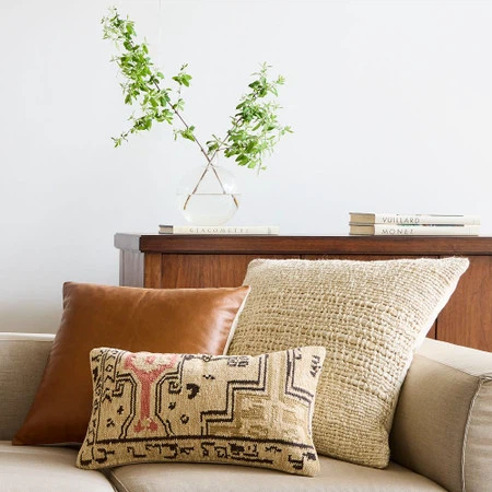 Two West Elm Turkish Kilim Cushion Covers - photo 2