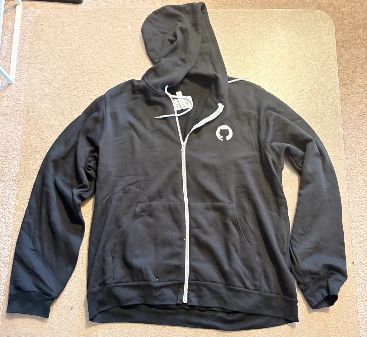Hoodie Black 2XL - Github Men’s - photo 2