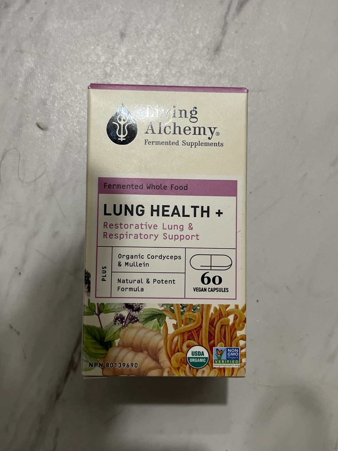 Living Alchemy Lung Health 60 Vegan Capsules
