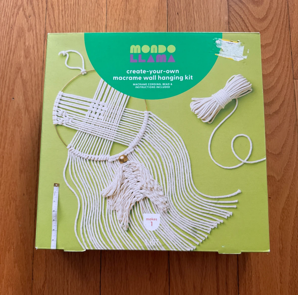 Mondo Llama Macrame Wall Hanging Kit