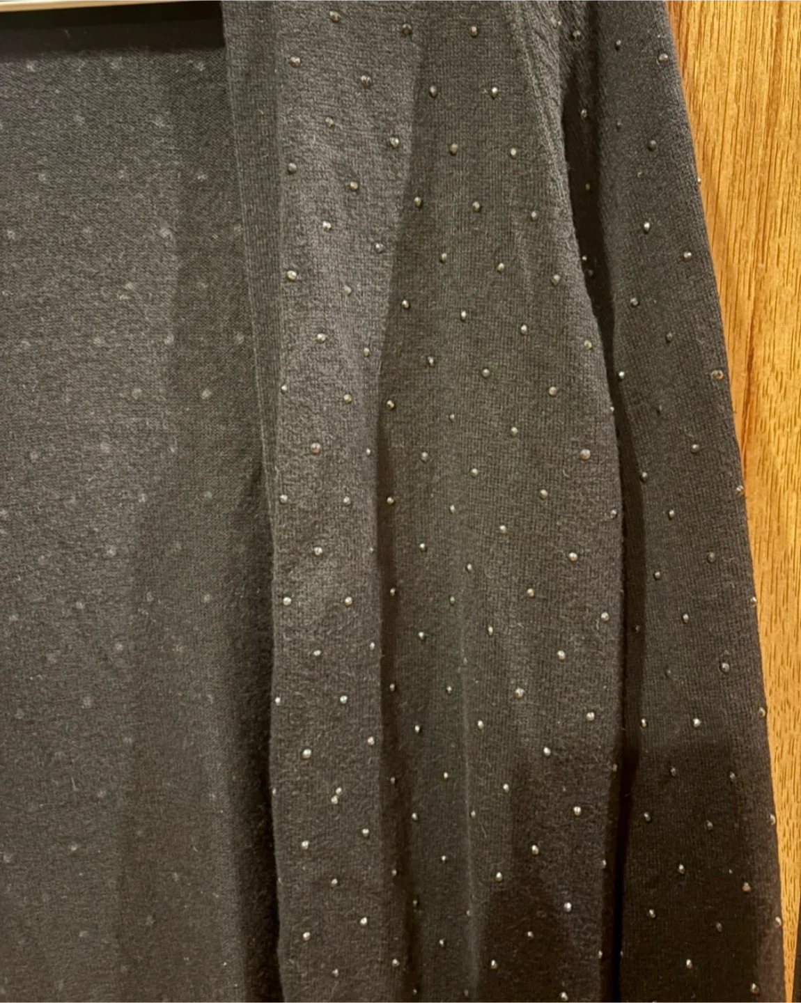 Black cardigan (Never worn) (Medium) - photo 2