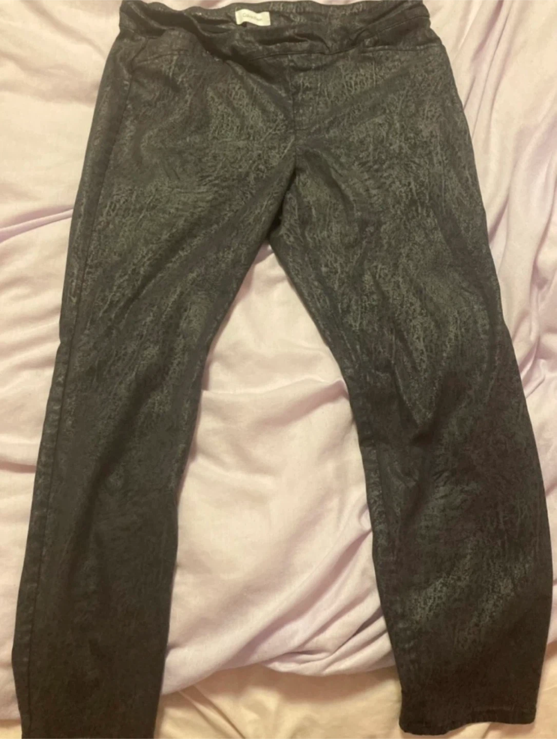 Calvin Klein Black Jeggings (Large) (Worn Once)