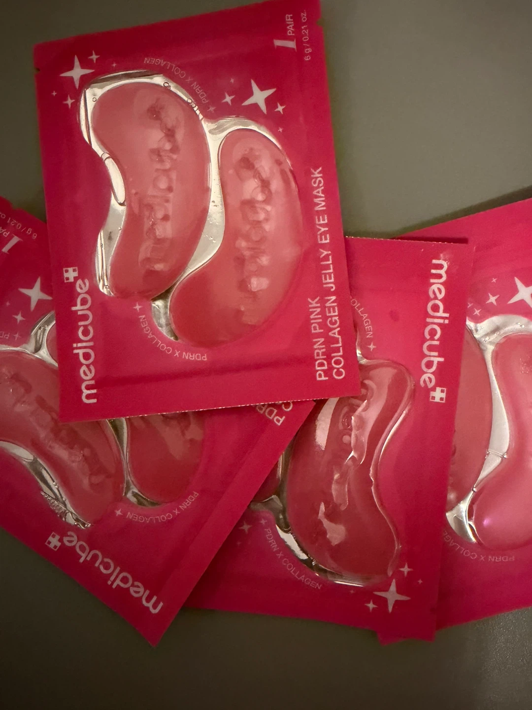Medicube PDRN Pink Collagen Jelly Eye Masks