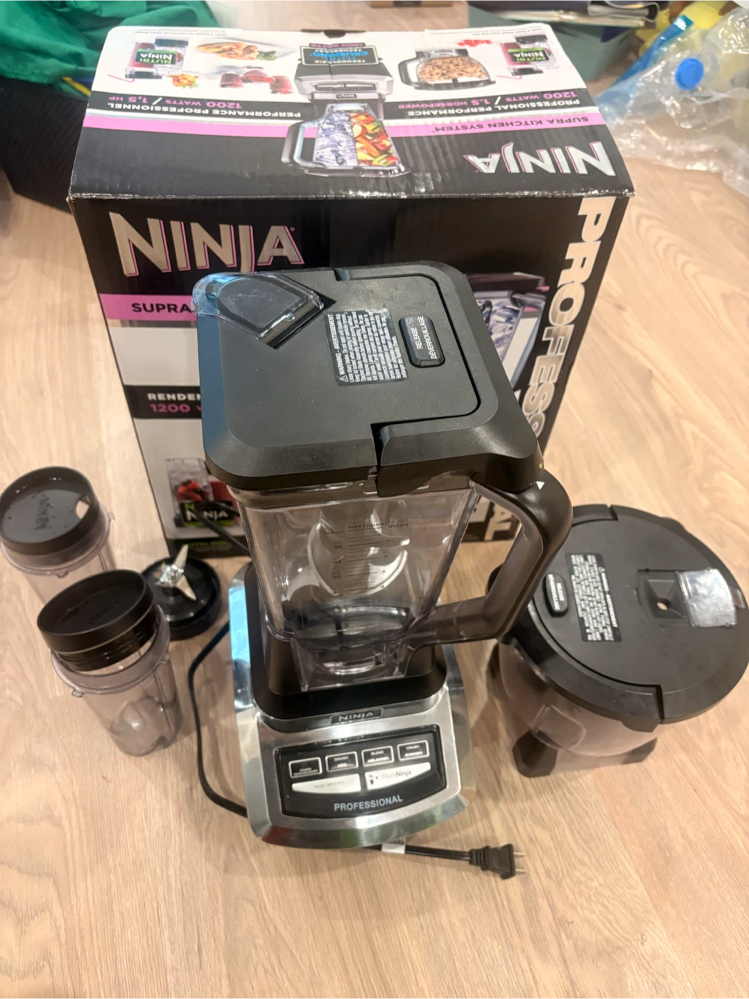 Ninja blender + personal blender + food processor - photo 2