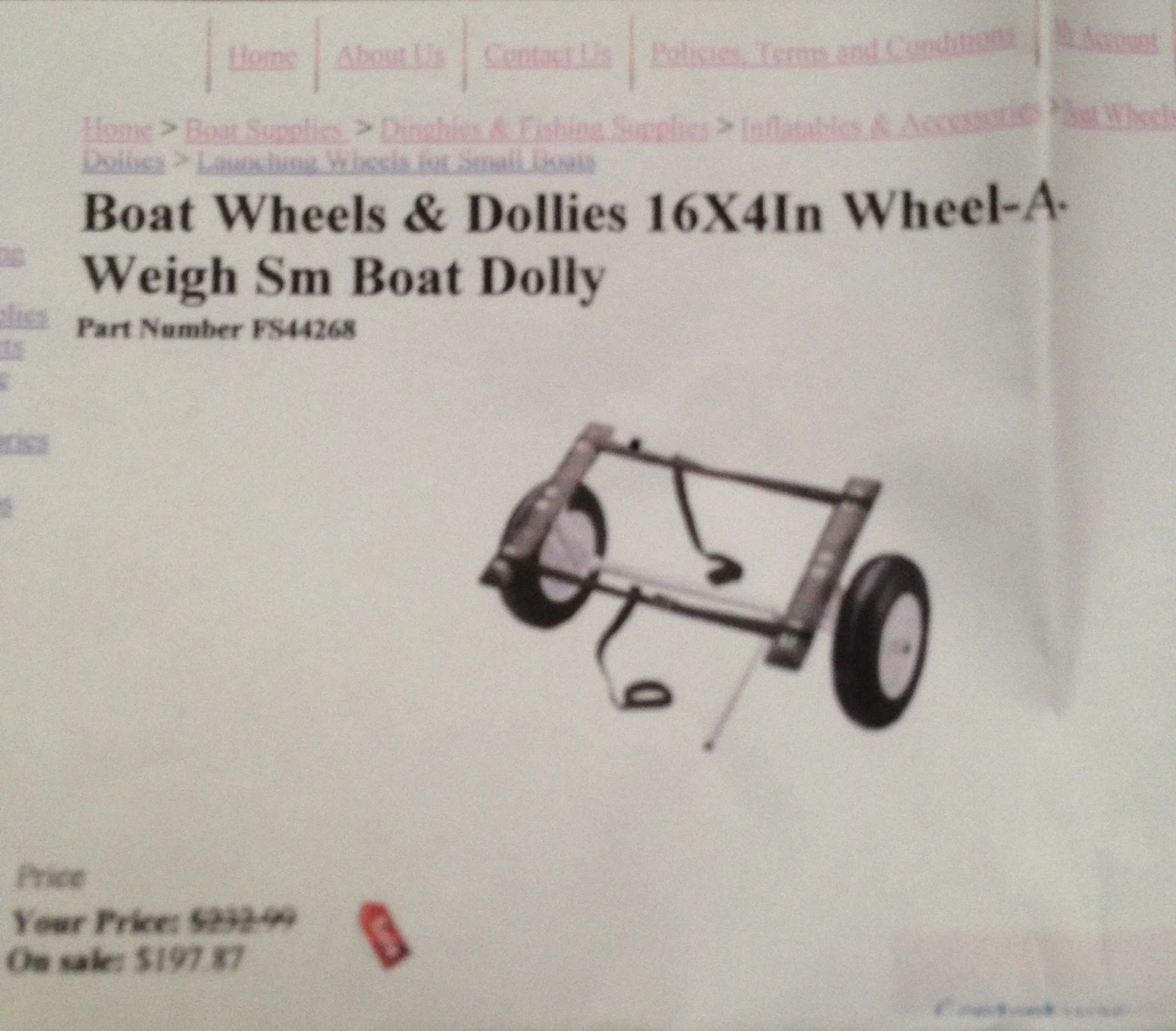 Kayak Dolly Carrier - photo 2