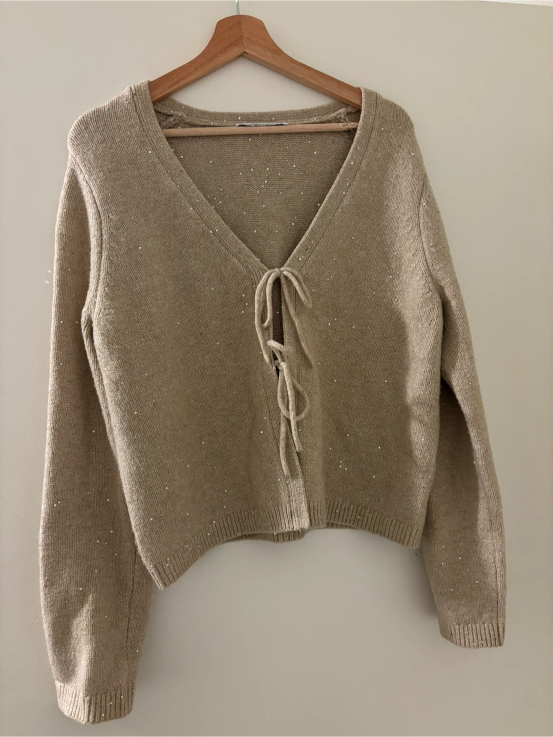 Abercrombie & Fitch Sequin Cardigan
