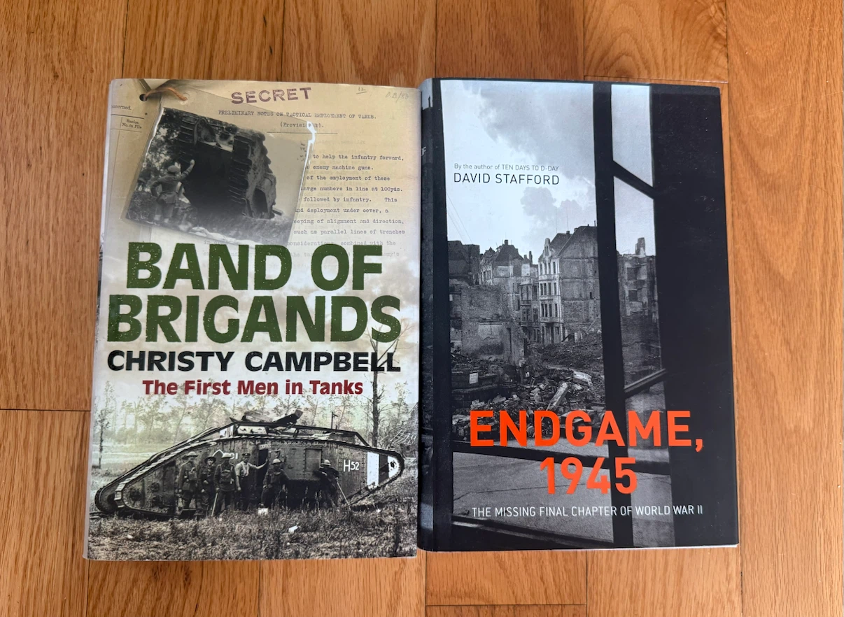 Two World War II history books