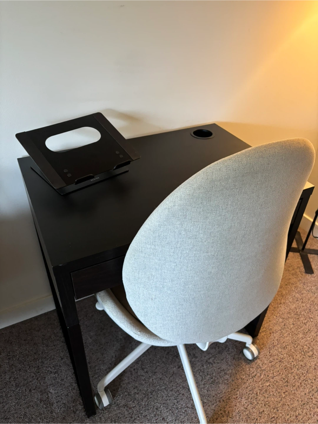 IKEA MICKE Desk and Matching Office Chair - photo 2