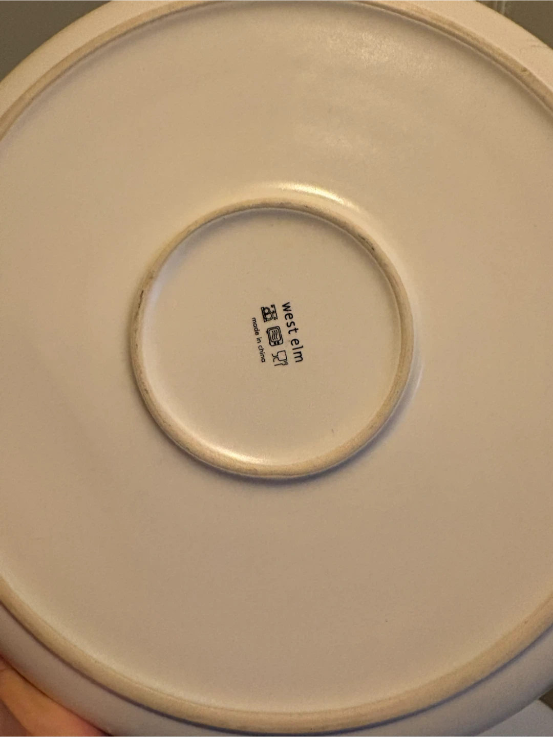 Set of West Elm Cream Plates 6 - photo 3
