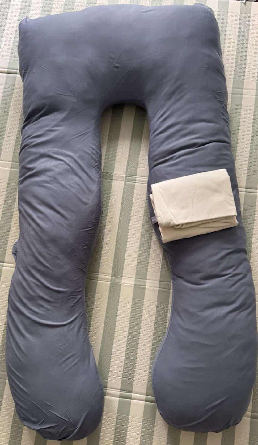 U-Shaped Pregnancy Pillow with Cover