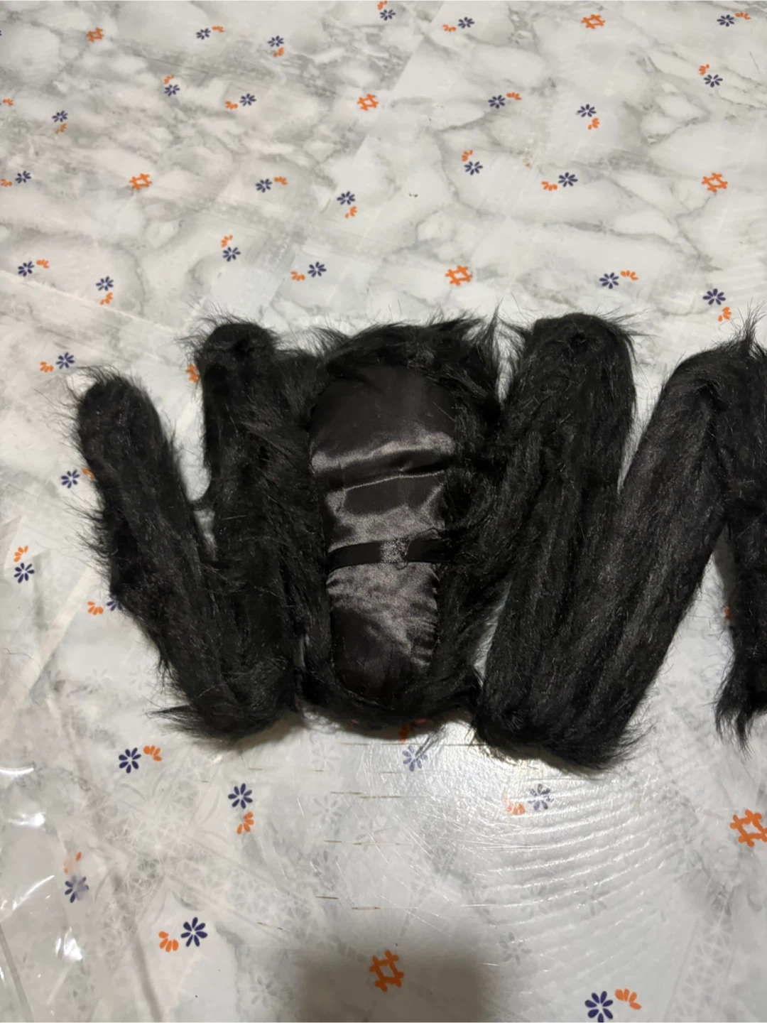 Giant 57” Black Halloween Spider Decoration - photo 2