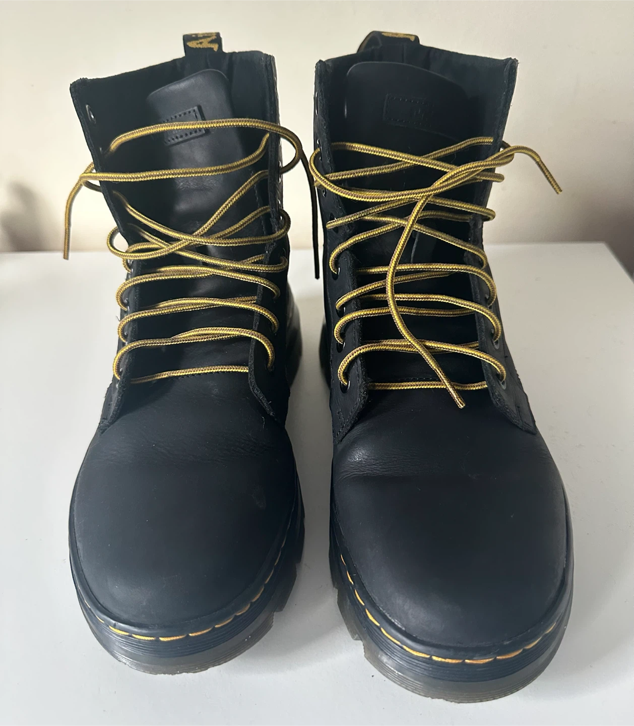 Dr. Martens Black Leather Boots