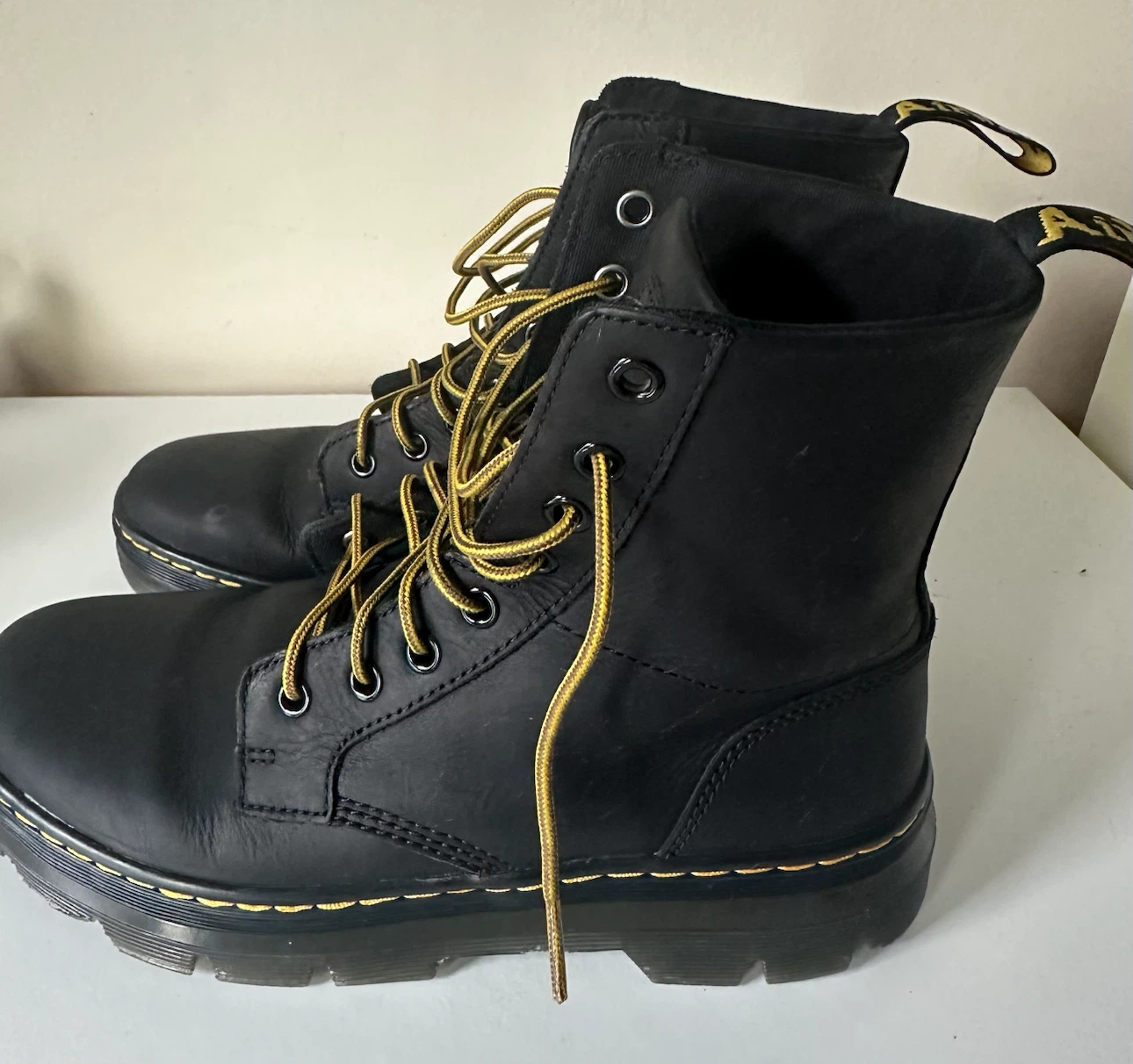 Dr. Martens Black Leather Boots - photo 2