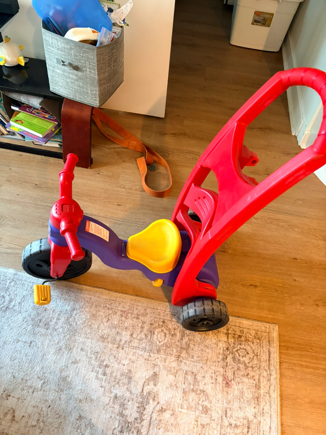 Fisher-Price Kids Tricycle with Push Handle - photo 2