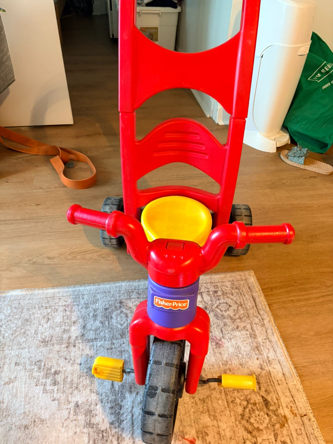 Fisher-Price Kids Tricycle with Push Handle - photo 3