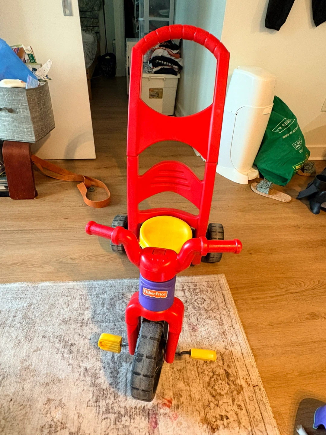Fisher-Price Kids Tricycle with Push Handle - photo 4