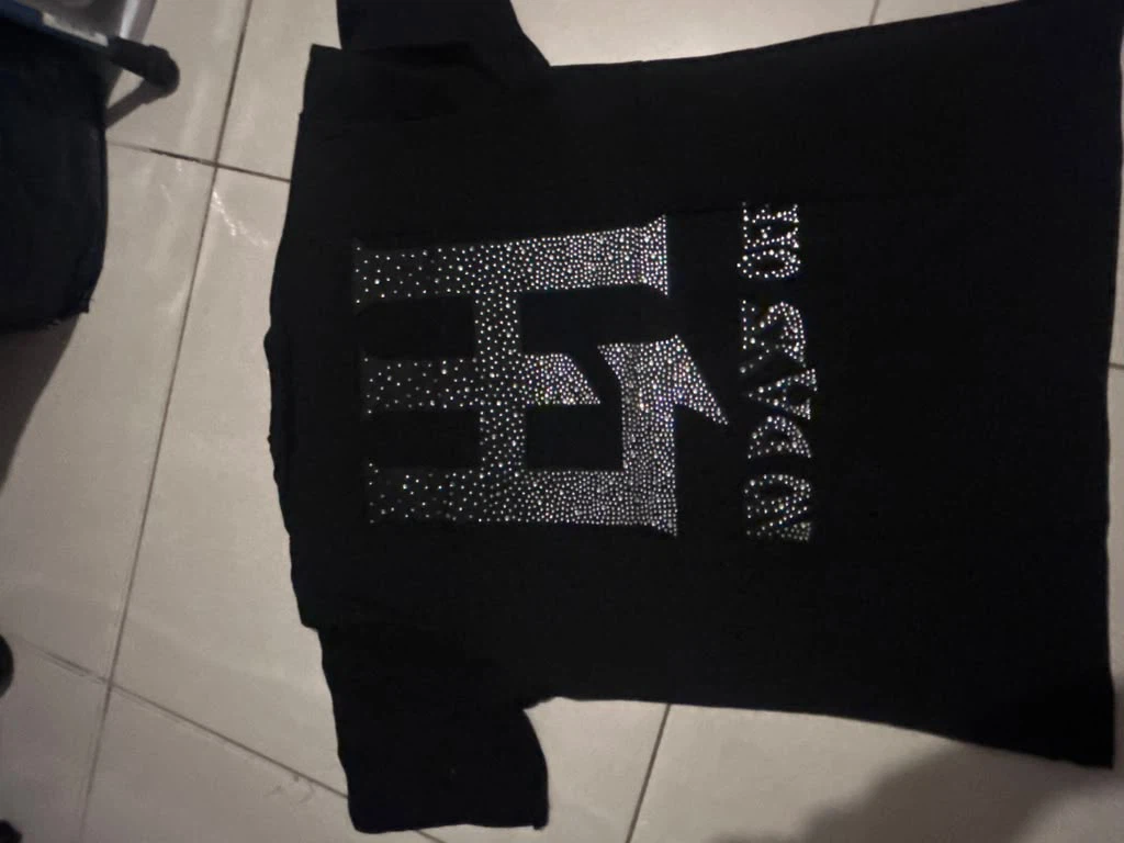 Life Hustlers Rhinestone T-Shirt Black - photo 3