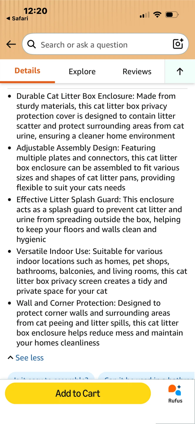 NEW Cat Litter Shield - photo 4