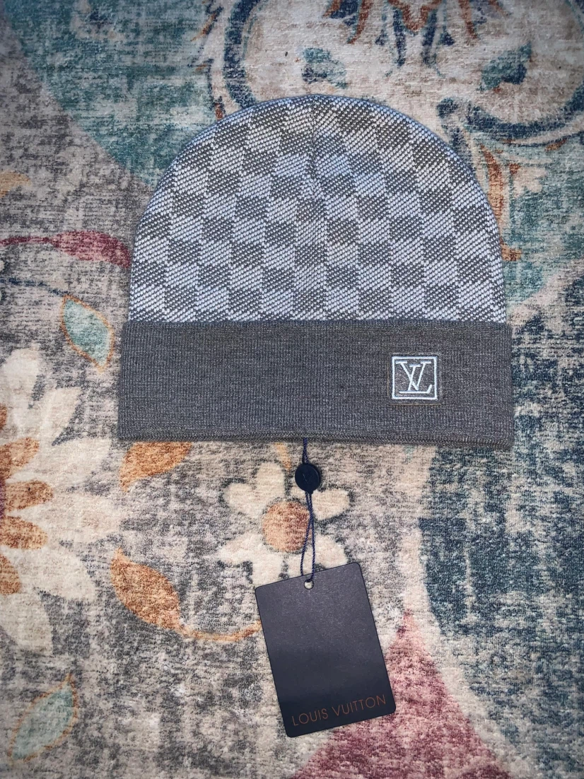 Louis Vuitton Damier Beanie