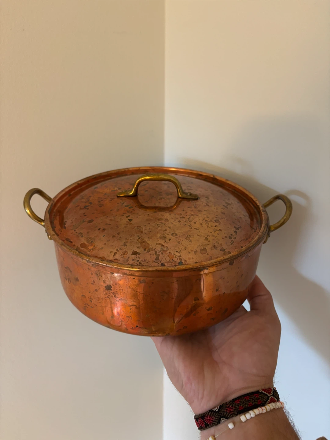 Tagus Copper Pot with Lid