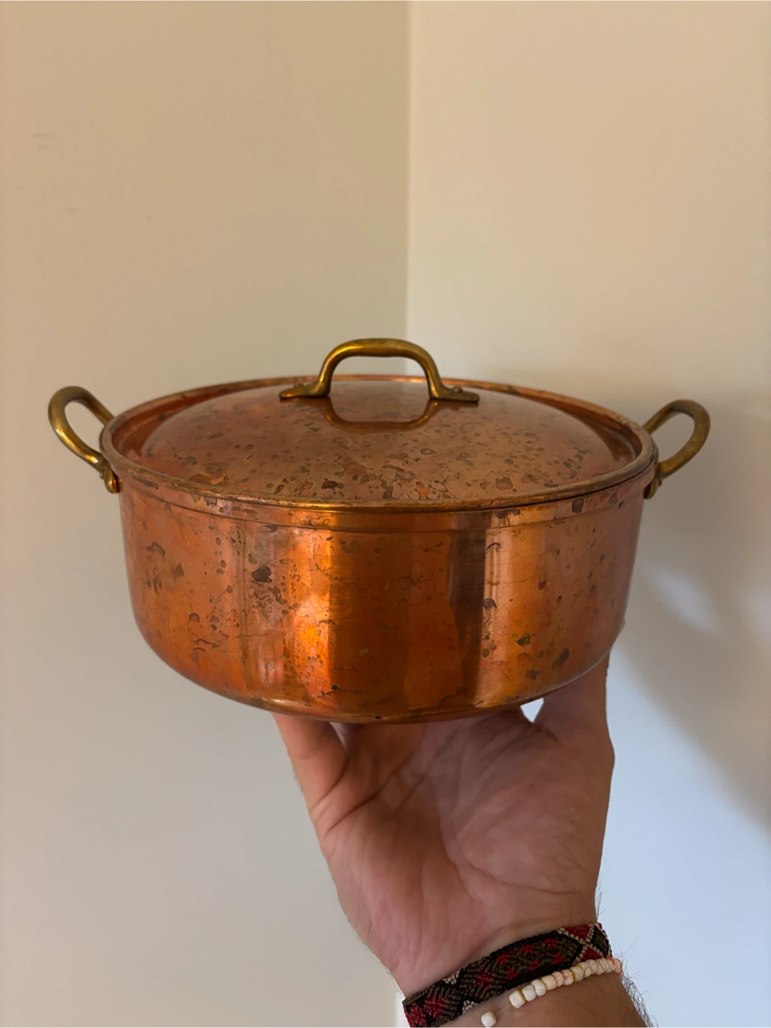 Tagus Copper Pot with Lid - photo 2