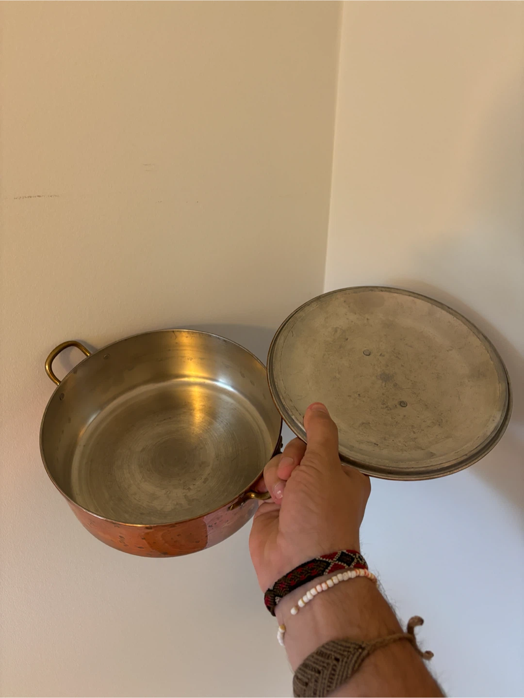 Tagus Copper Pot with Lid - photo 3