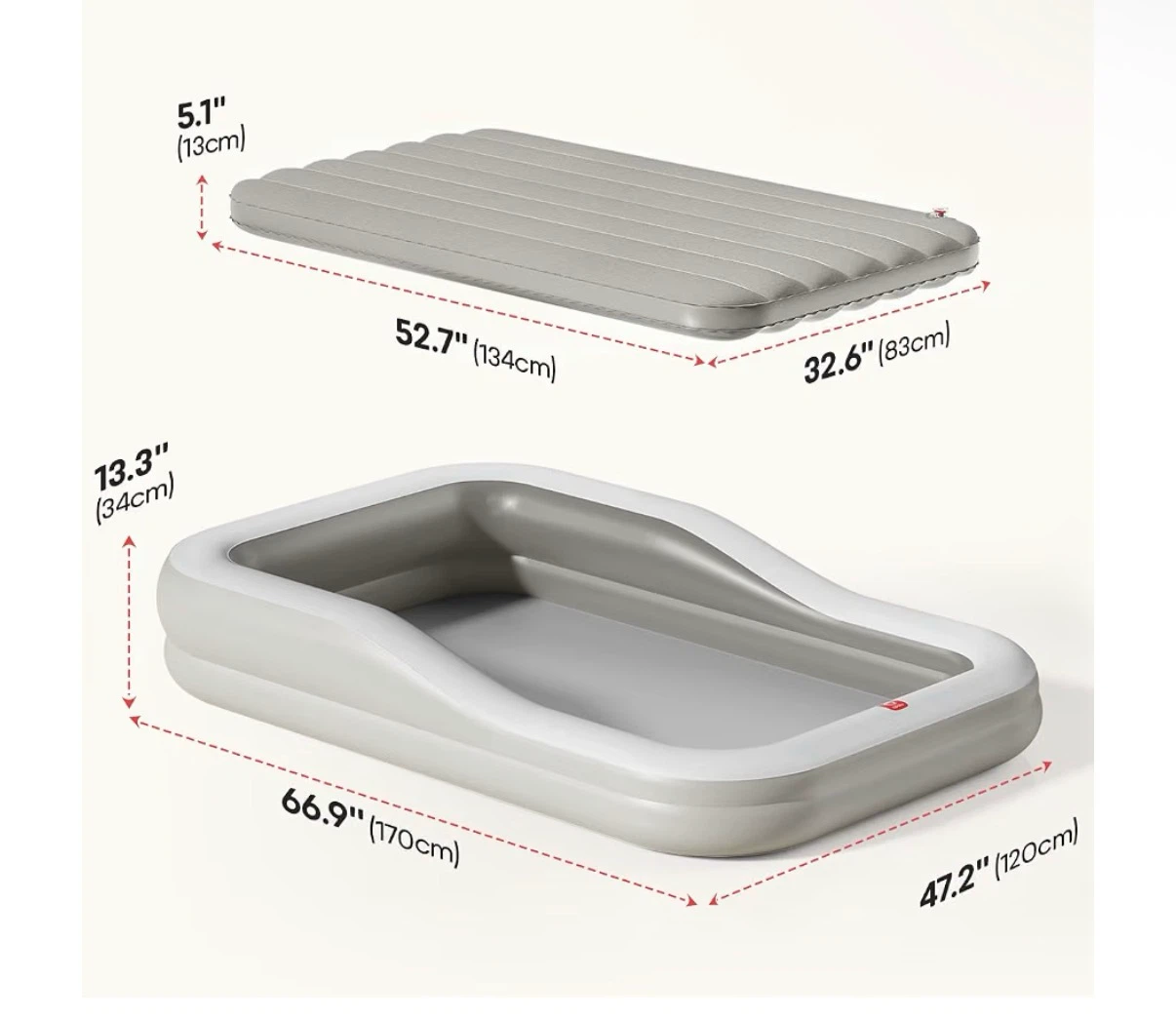 Inflatable Toddler Travel Bed - photo 2