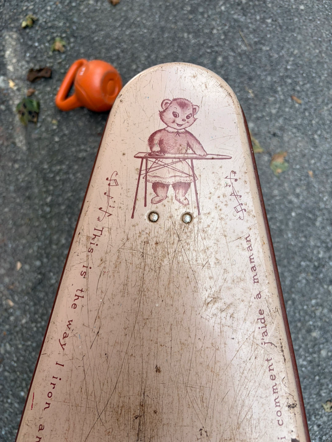 Vintage Tonka Kids Toy Ironing Board ! - photo 3