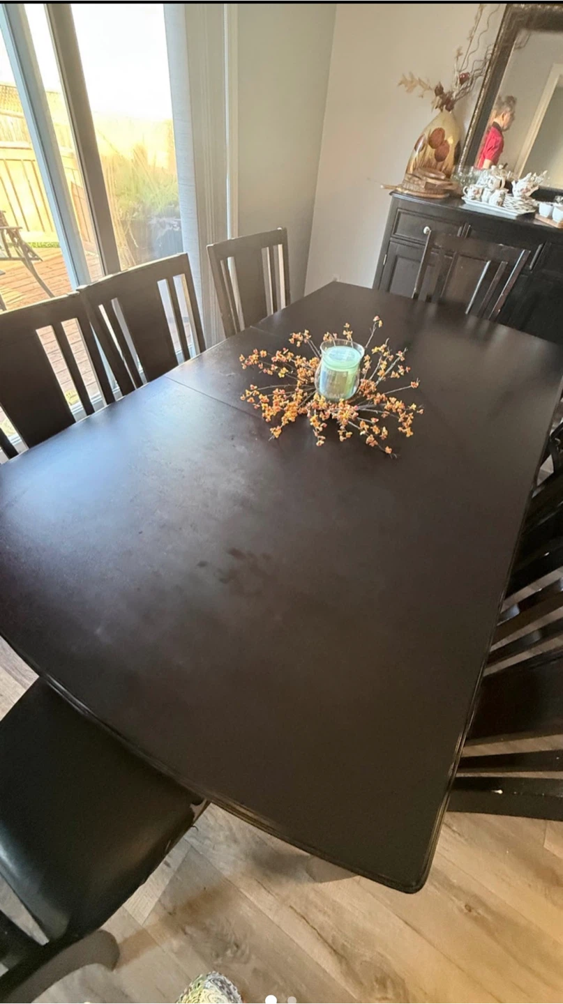 Dining Room Table and Sideboard Cabinet - photo 3