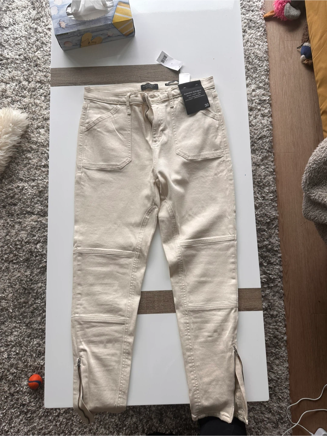 Banana Republic Mid Rise Skinny Ankle Jeans Size 30