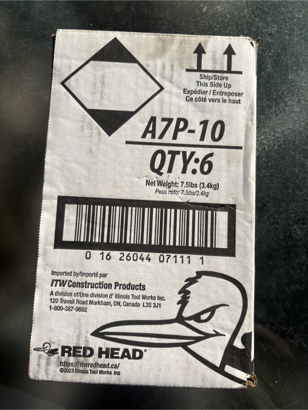 Red Head Epcon A7+ Anchoring Adhesive - 6 Pack - photo 3