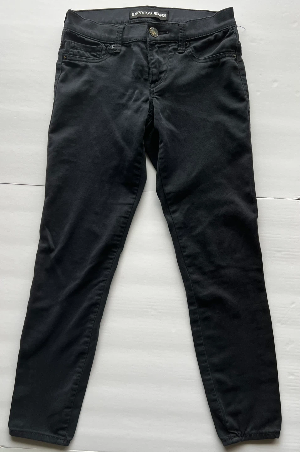 Express Extreme Stretch Low Rise Legging Jeans Black