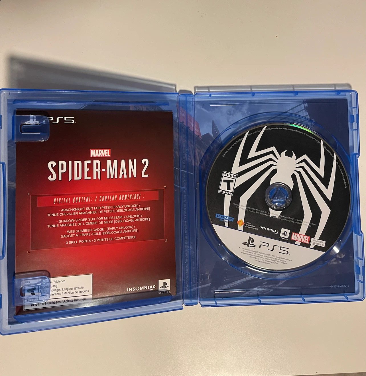 Marvel Spider-Man 2 Launch Edition for PS5 - photo 2