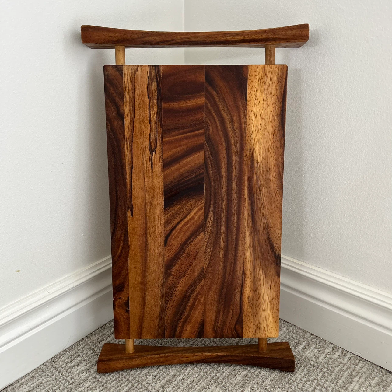Solid Wood Cutting Board With Handles - photo 2