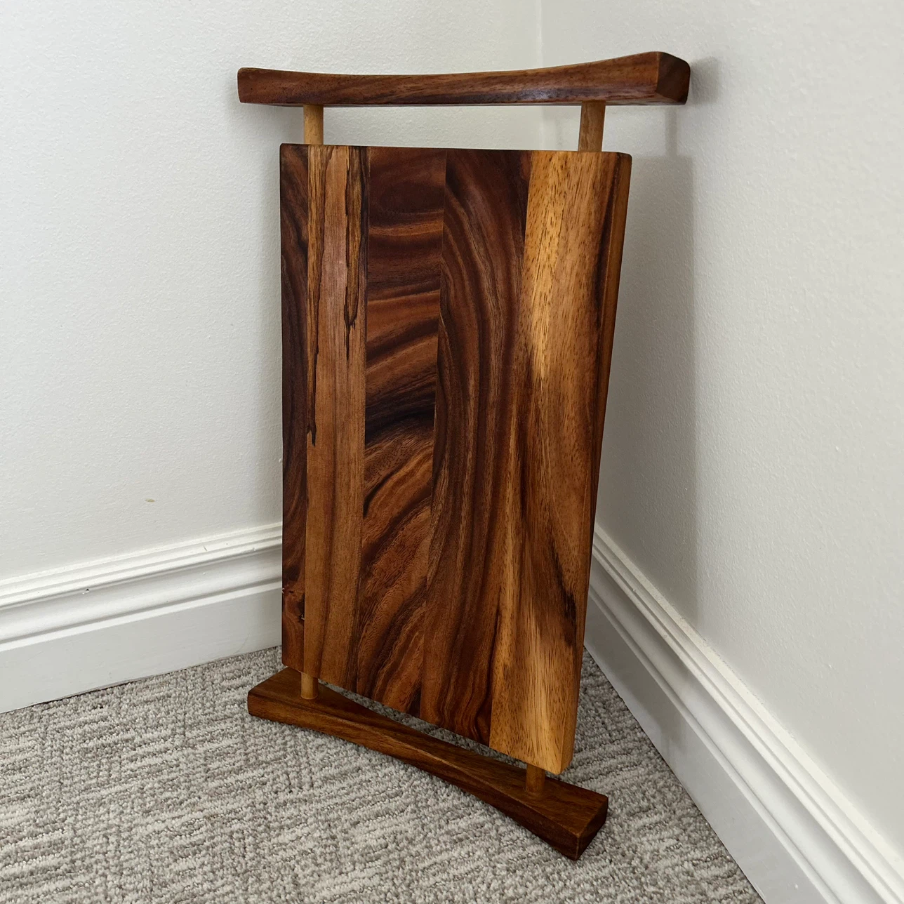 Solid Wood Cutting Board With Handles - photo 3