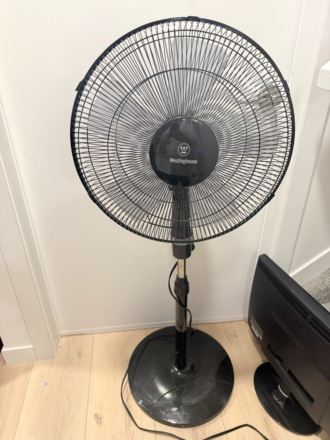 Westinghouse Black Pedestal Fan