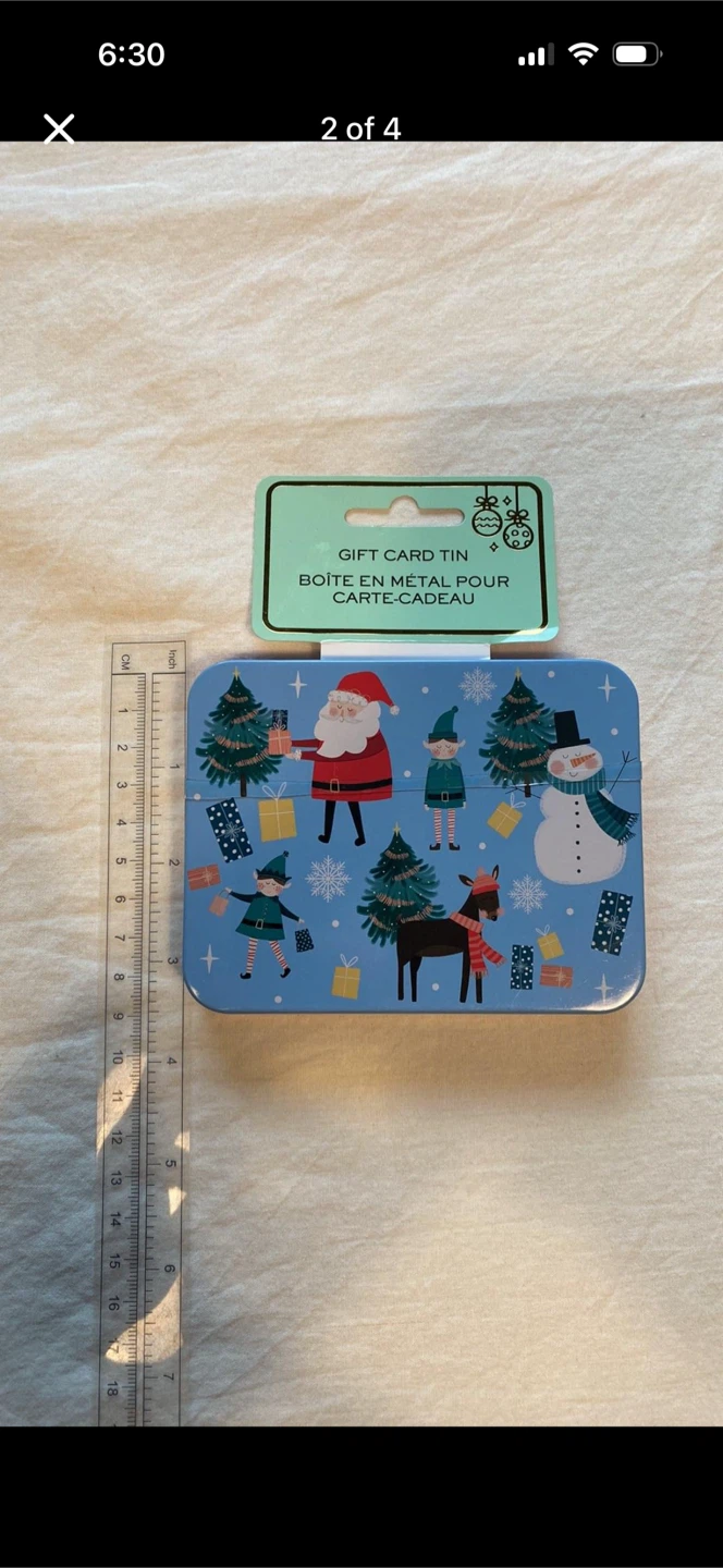 Gift Card Tin