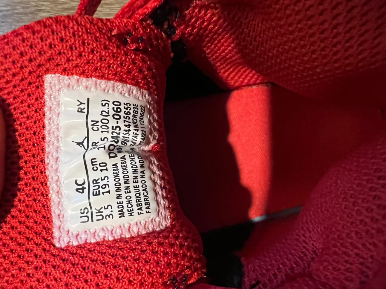 Jordan 1 Mid Crib Shoes - Size 4C - photo 3