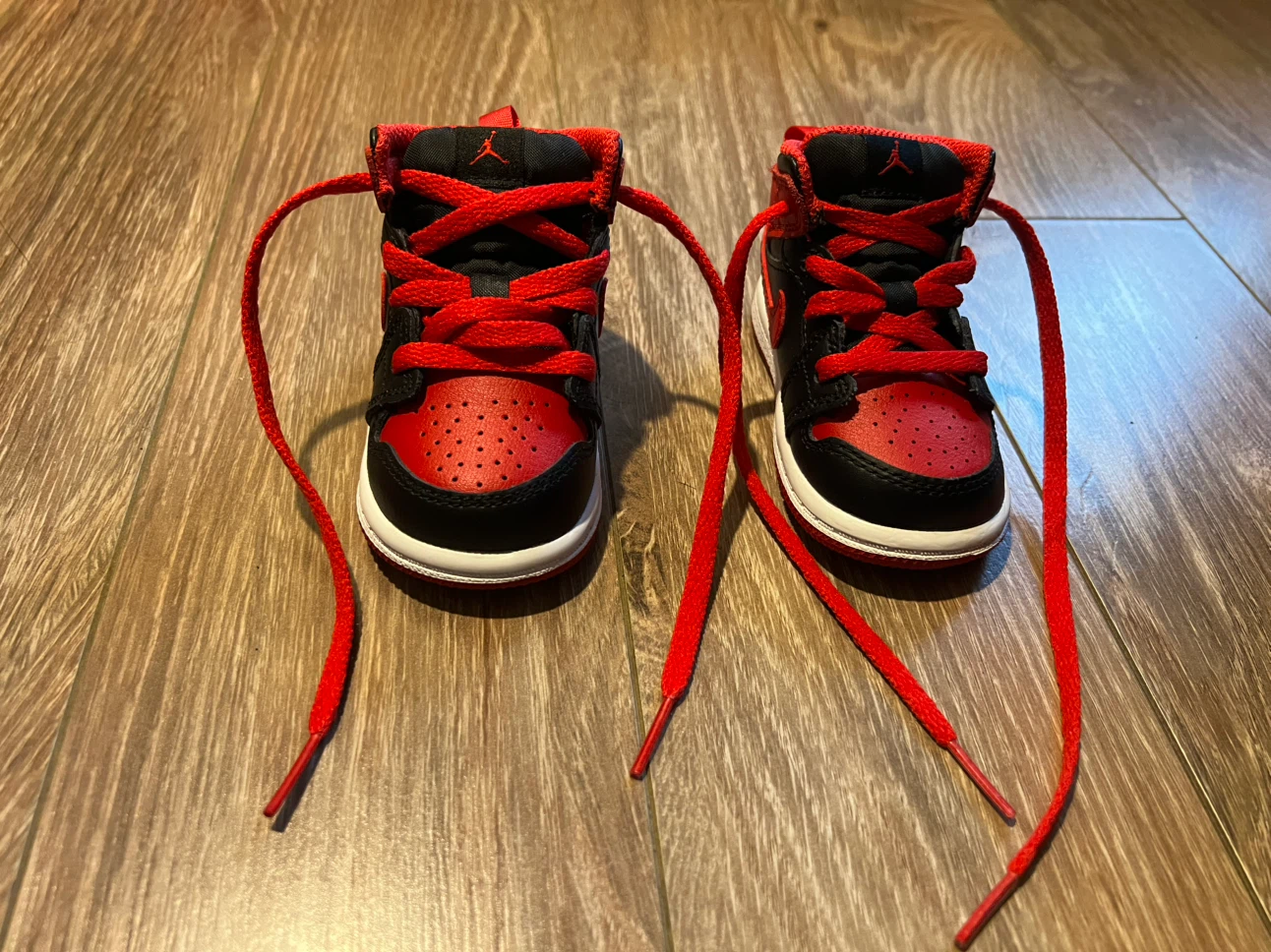 Jordan 1 Mid Crib Shoes - Size 4C - photo 5