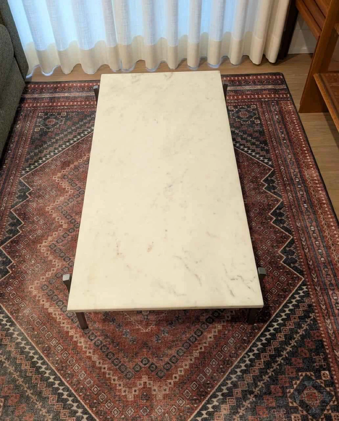 CB2 Marble Coffee Table - photo 2