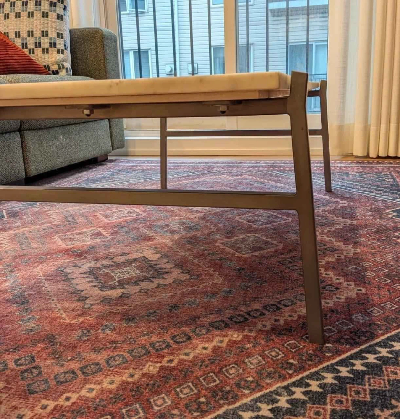 CB2 Marble Coffee Table - photo 4