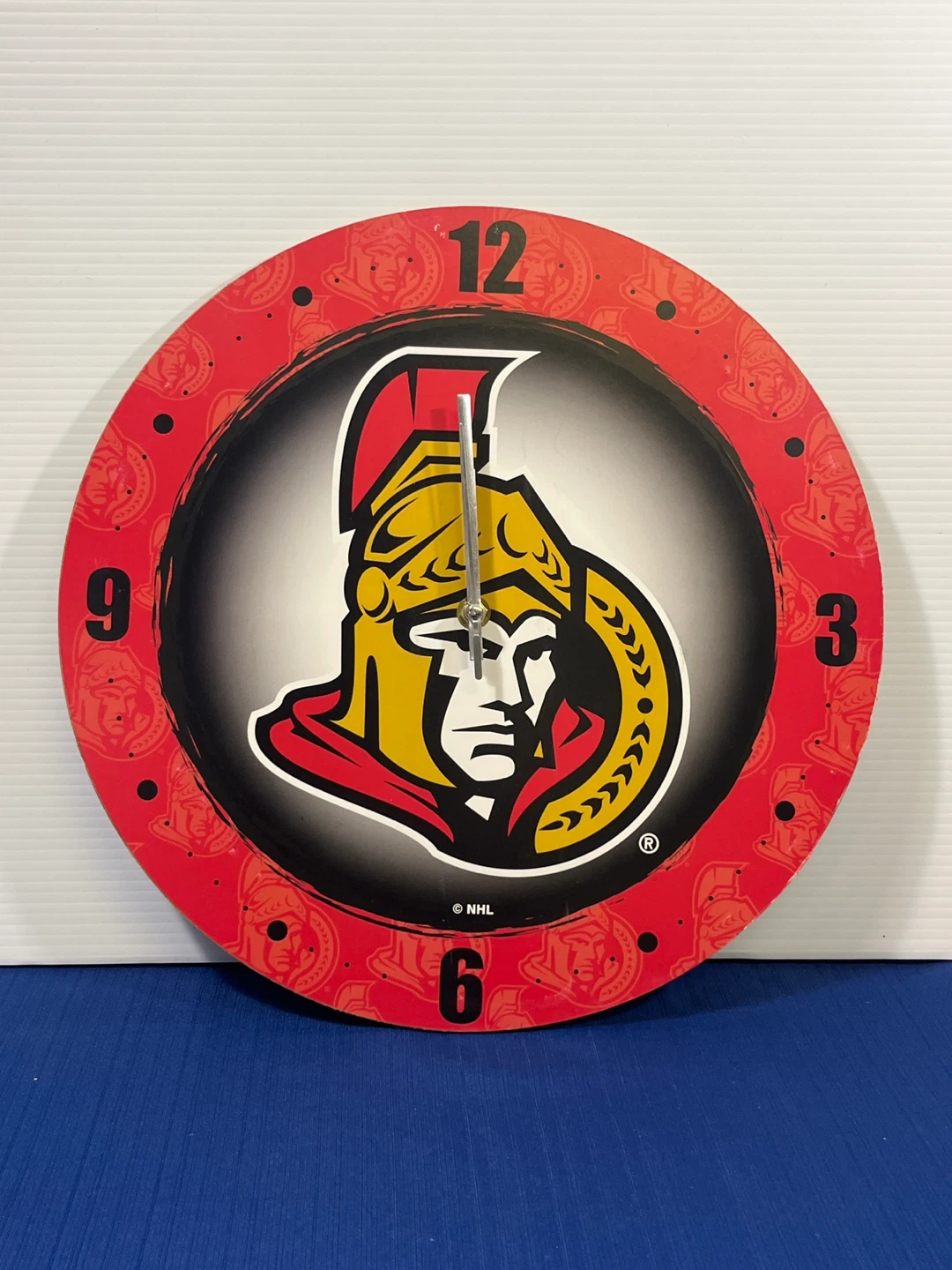 NHL Ottawa Senators Wall Clock – Perfect for Man Cave