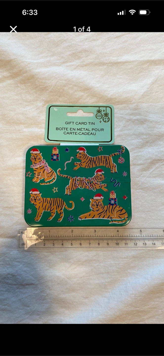Gift Card Tin
