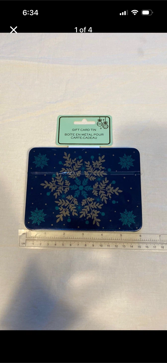 Gift Card Tin