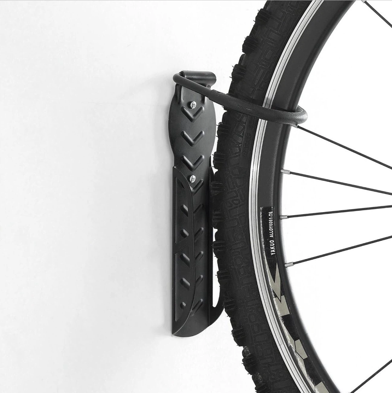 SortWise 2 Pack Bicycle Bike Adjustable Wall Mounted Hook Rack - photo 2